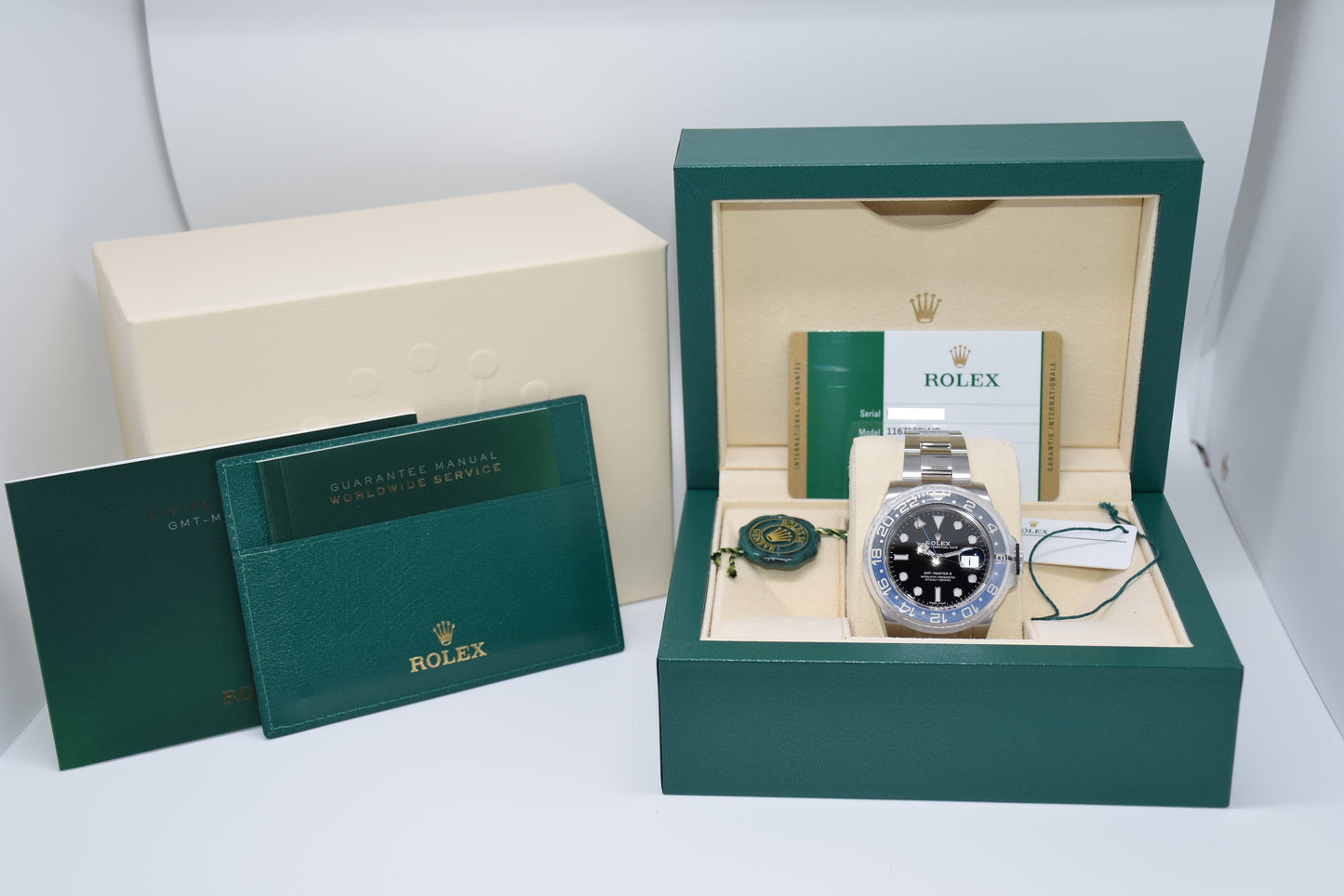 Rolex GMT Batman NOS