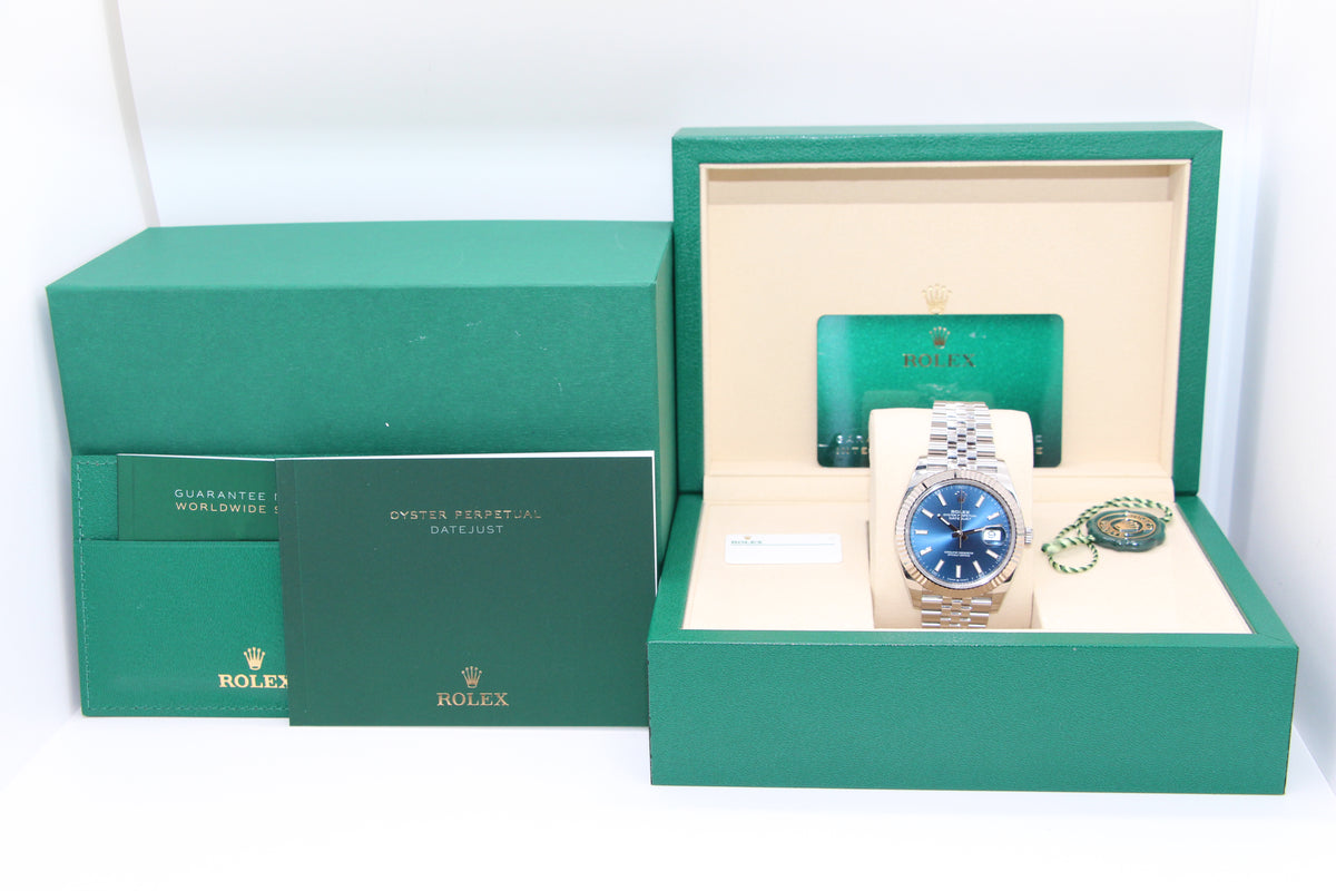 Rolex Datejust 41 Blau