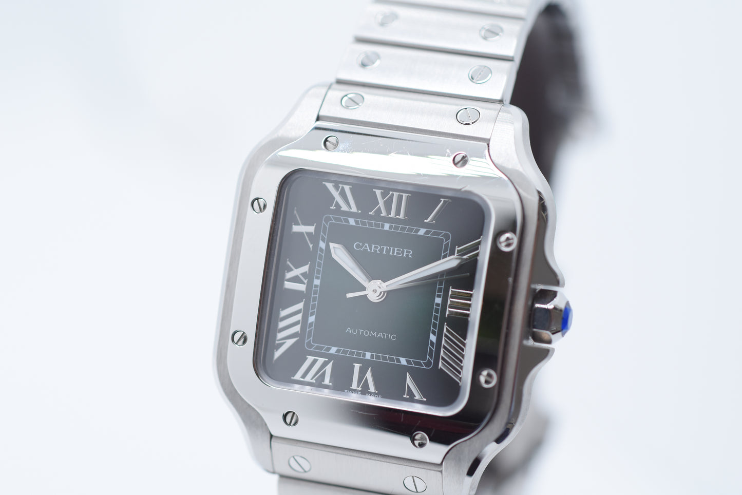 Cartier Santos Midsize Green