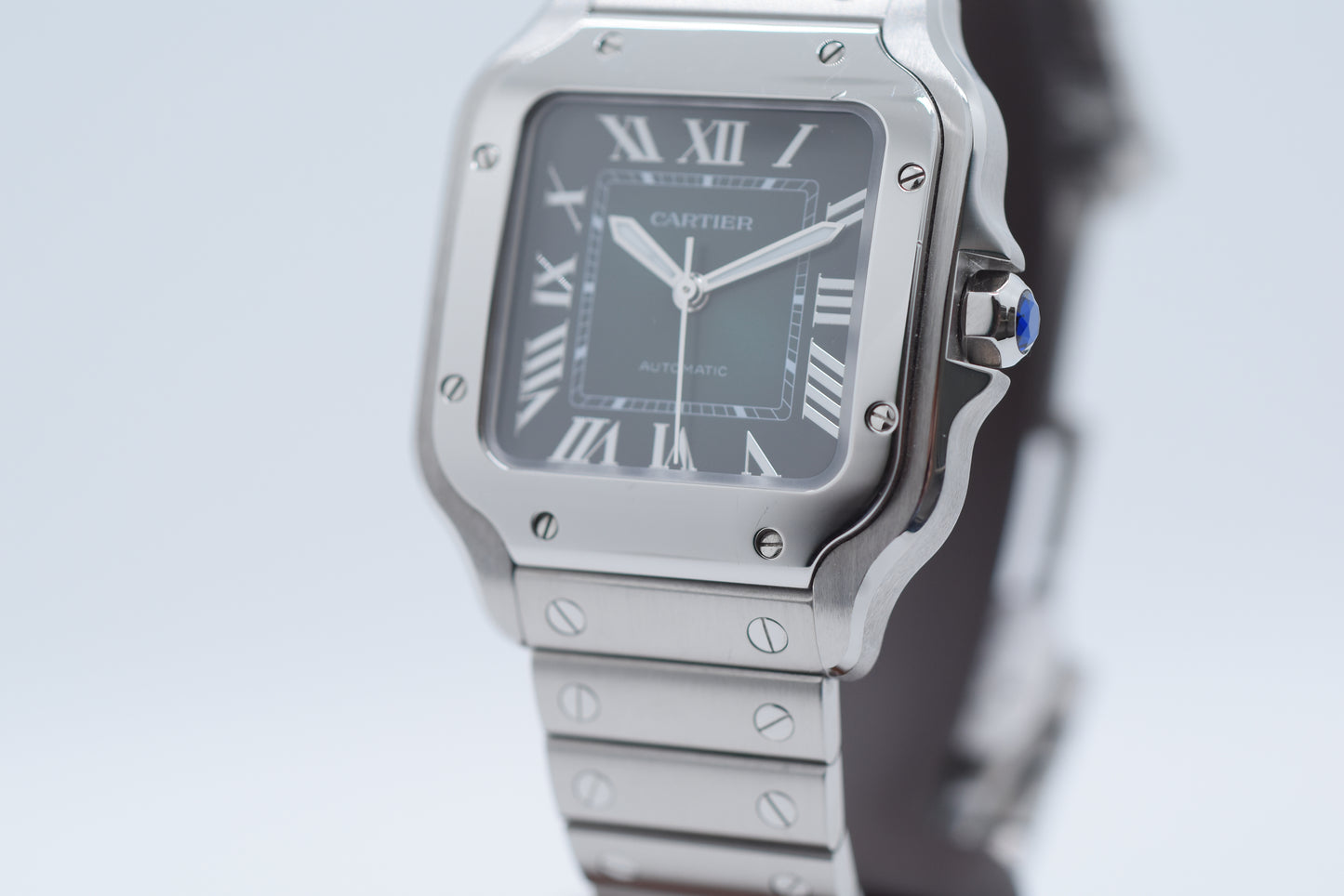 Cartier Santos Midsize Green