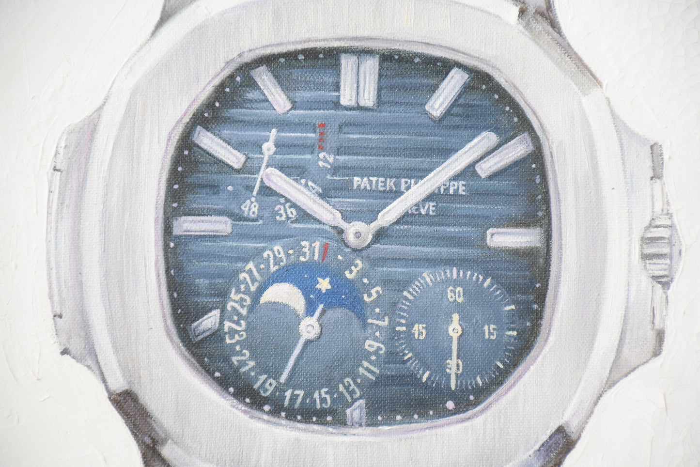 Ölgemälde auf Leinwand - Patek Philippe Nautilus