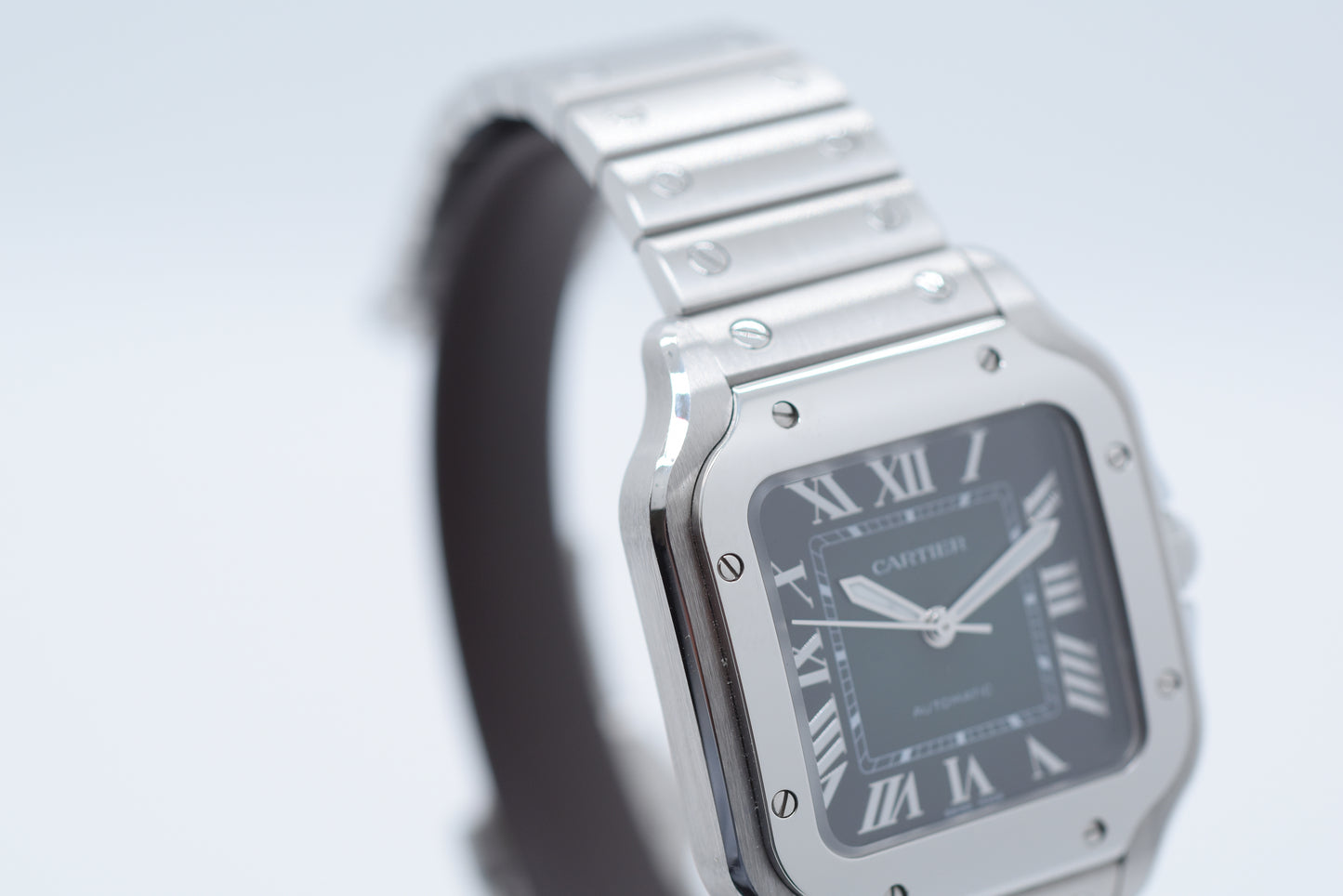 Cartier Santos Midsize Green