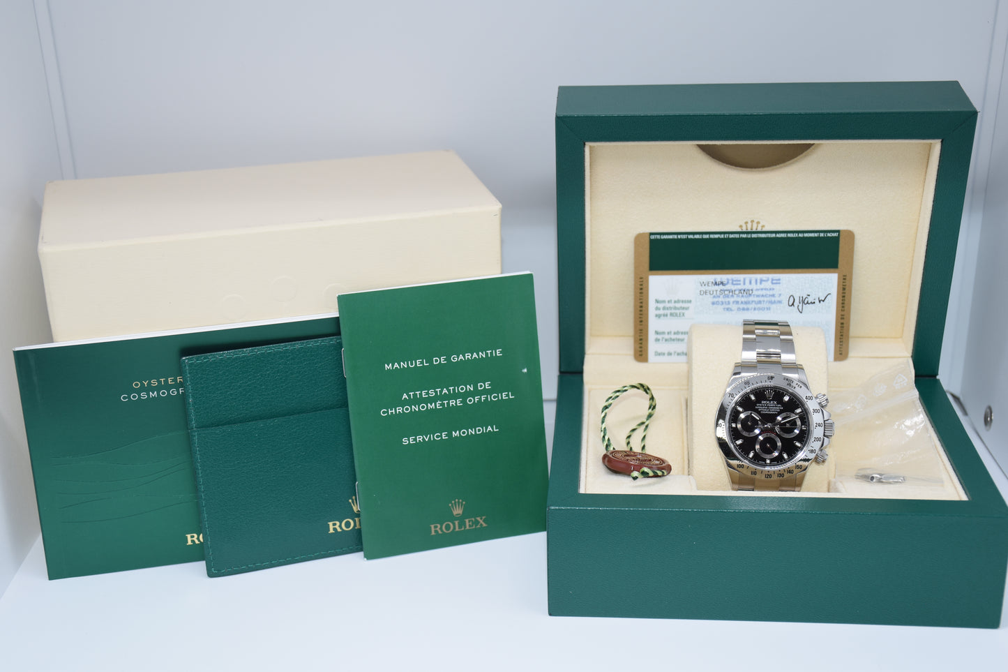 Rolex Daytona Schwarz