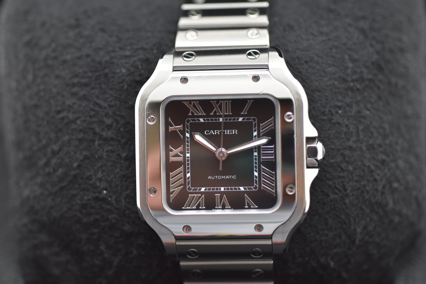 Cartier Santos Midsize Green