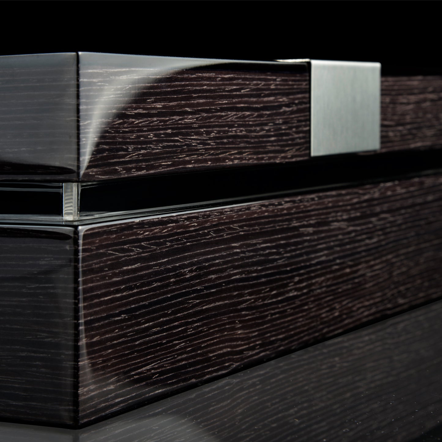 Heisse & Söhne Uhrenbox Executive 10 Quercus/Schwarz