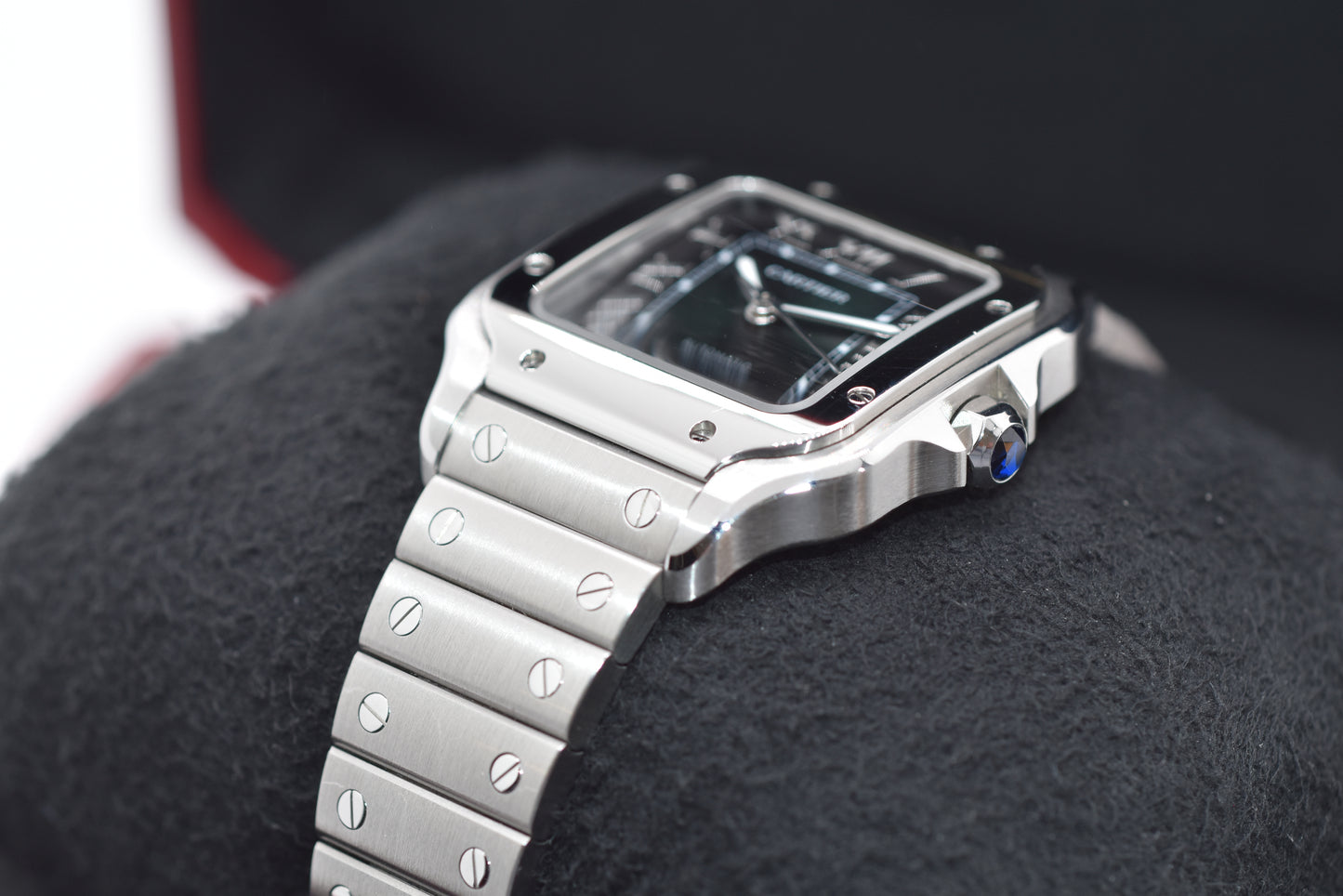 Cartier Santos Midsize Green