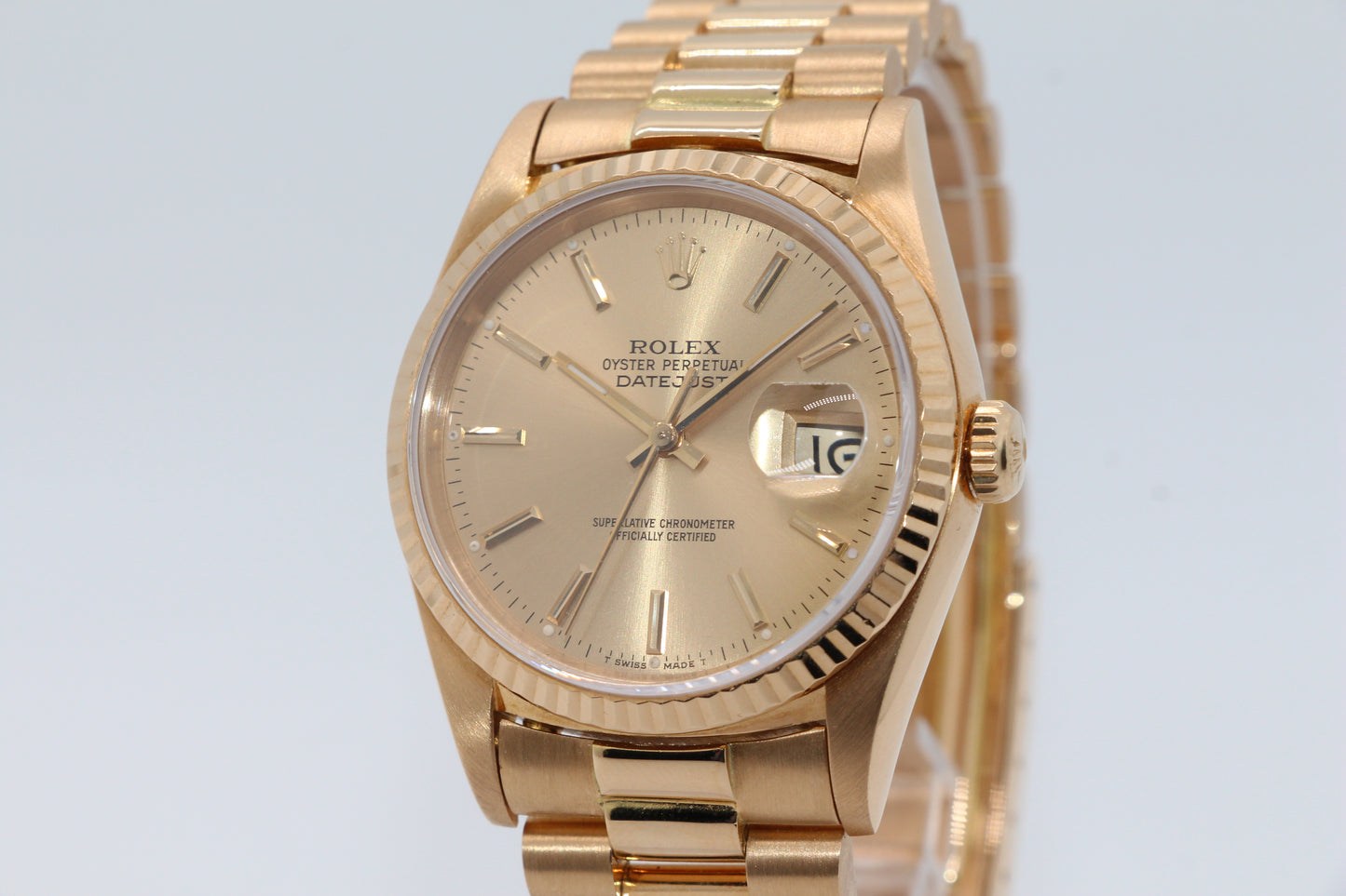 Rolex Datejust 36 18K Gold