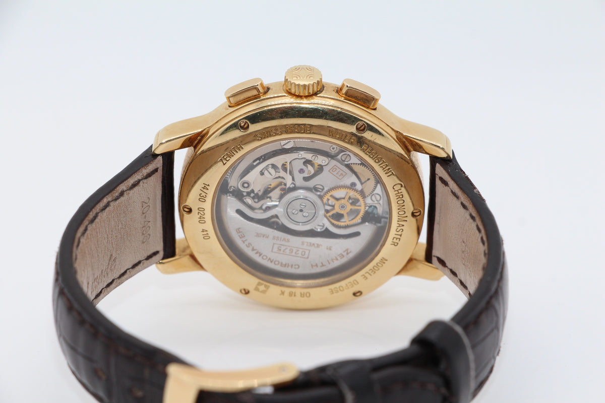 Zenith Chronomaster Gelbgold