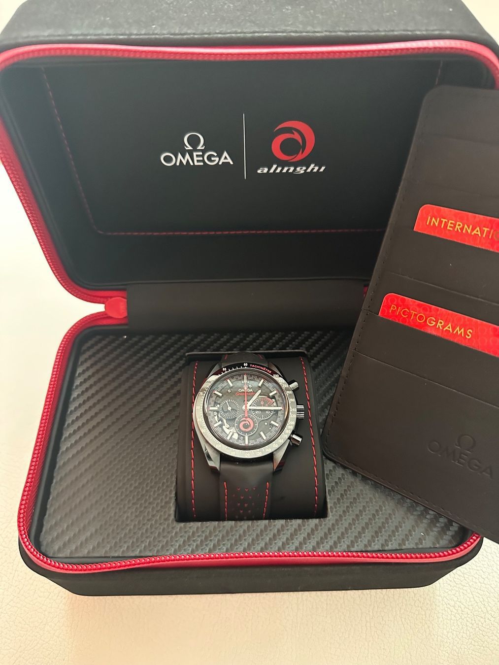 Omega Speedmaster Dark Side of the Moon Alinghi