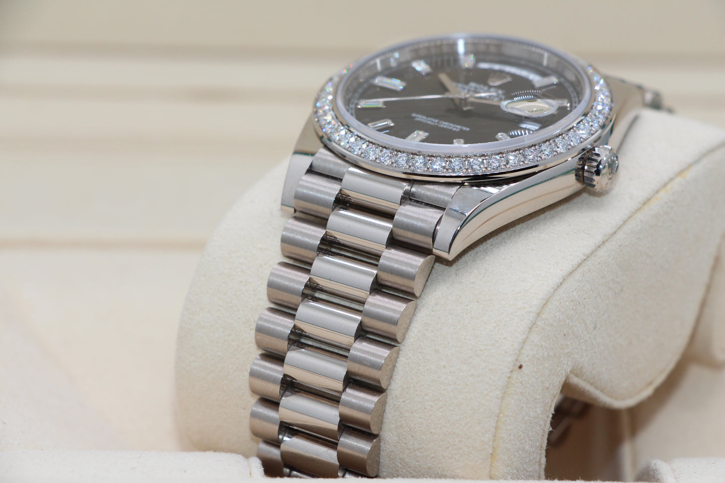 Rolex Day-Date 40 Baguette