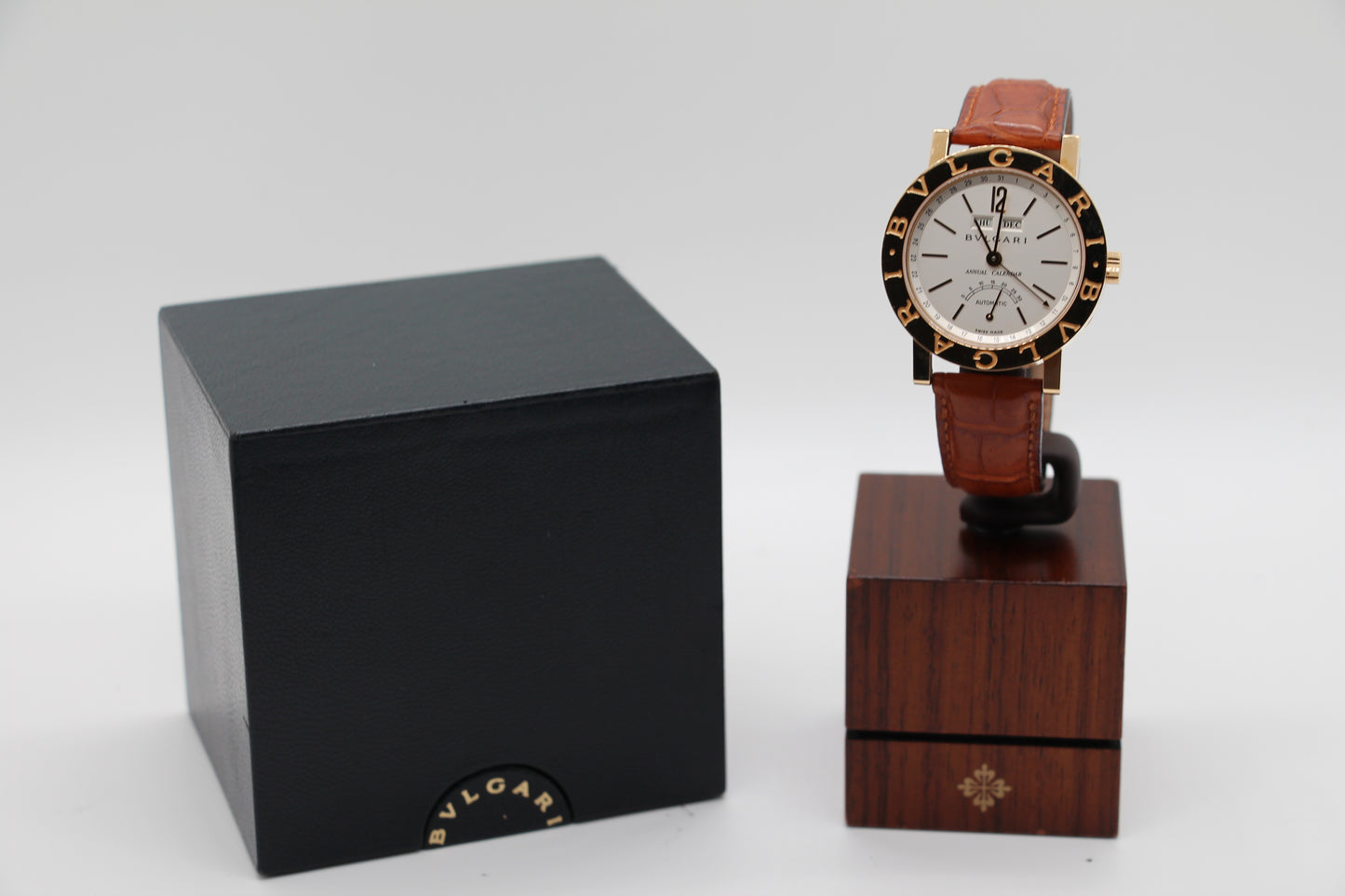 Bulgari Triple Date Annual Calendar Retrograde