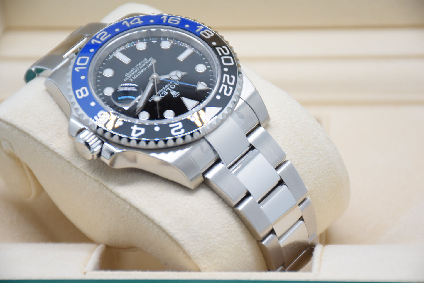 Rolex GMT Batman NOS