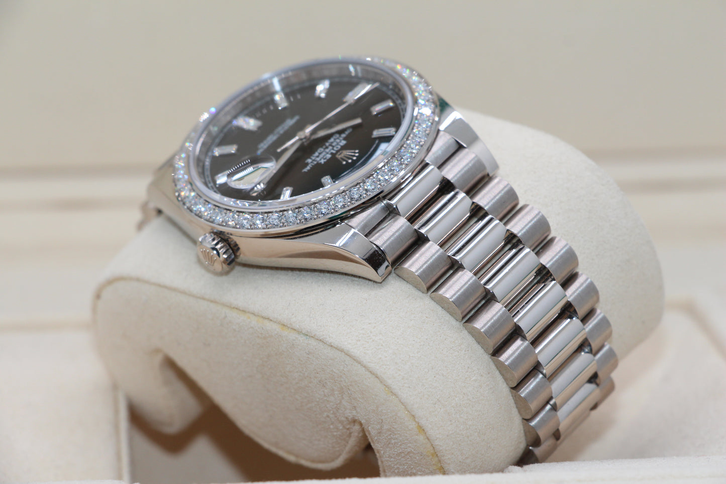 Rolex Day-Date 40 Baguette