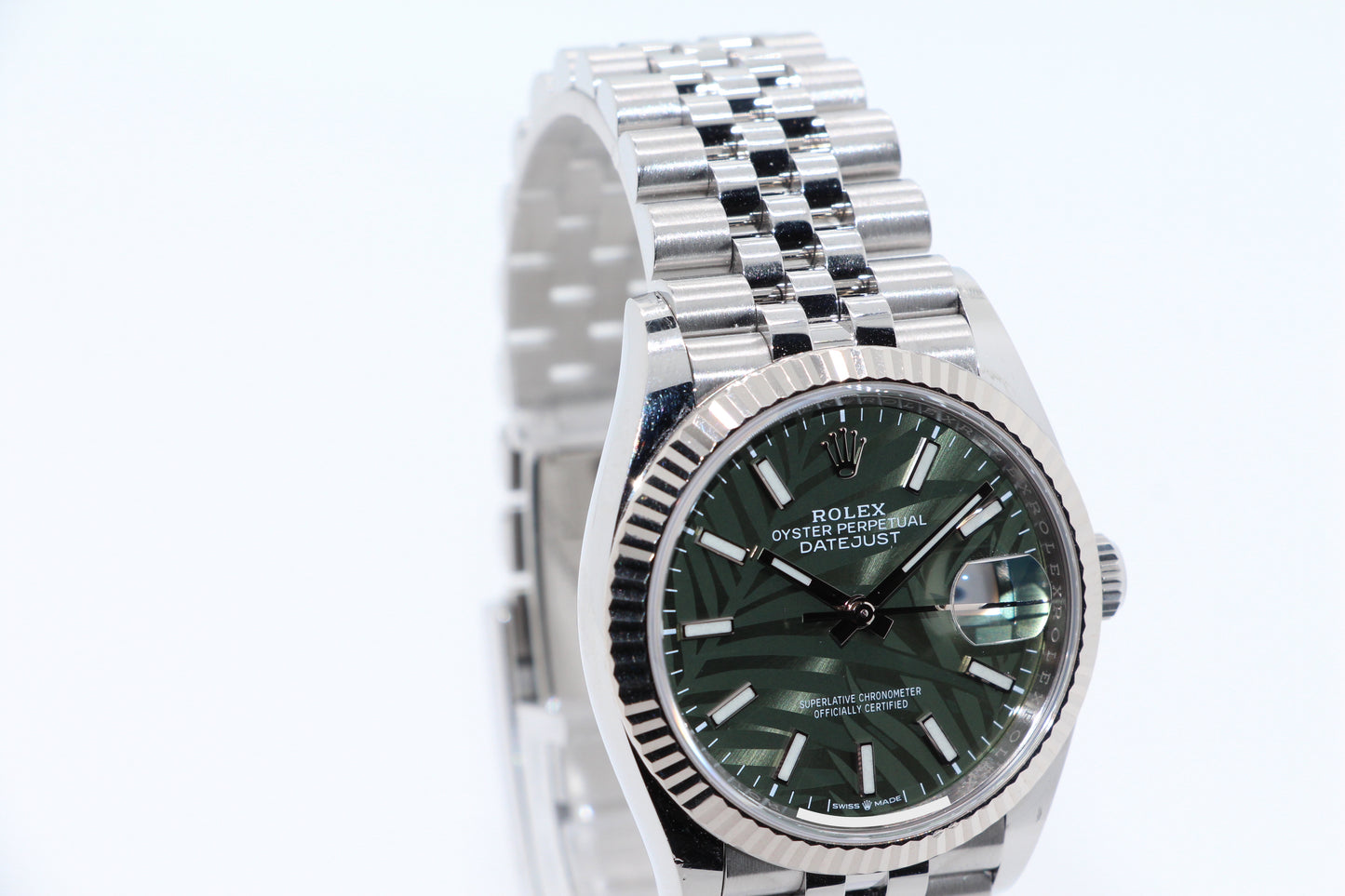 Rolex Datejust 36 Green Palm