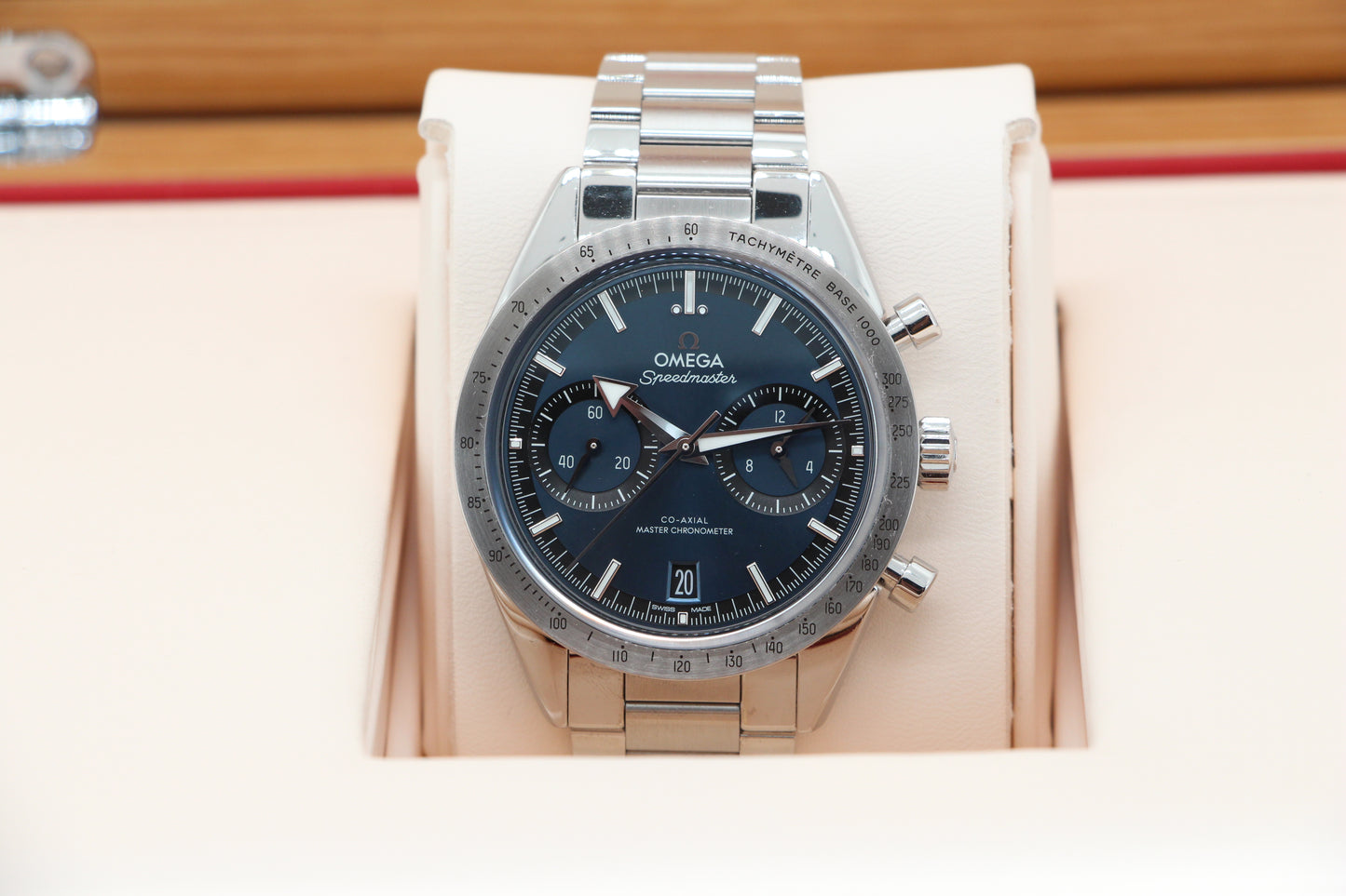 Omega Speedmaster’57 Blau