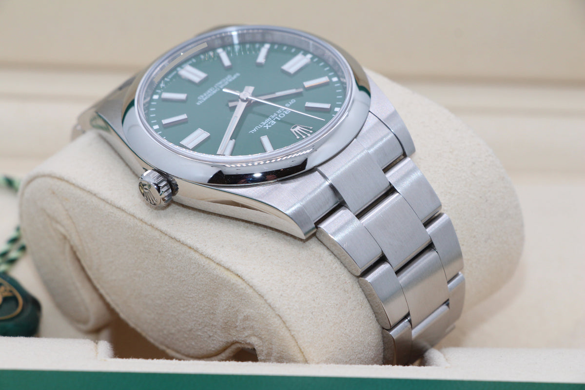 Rolex Oyster Perpetual 41 Grün