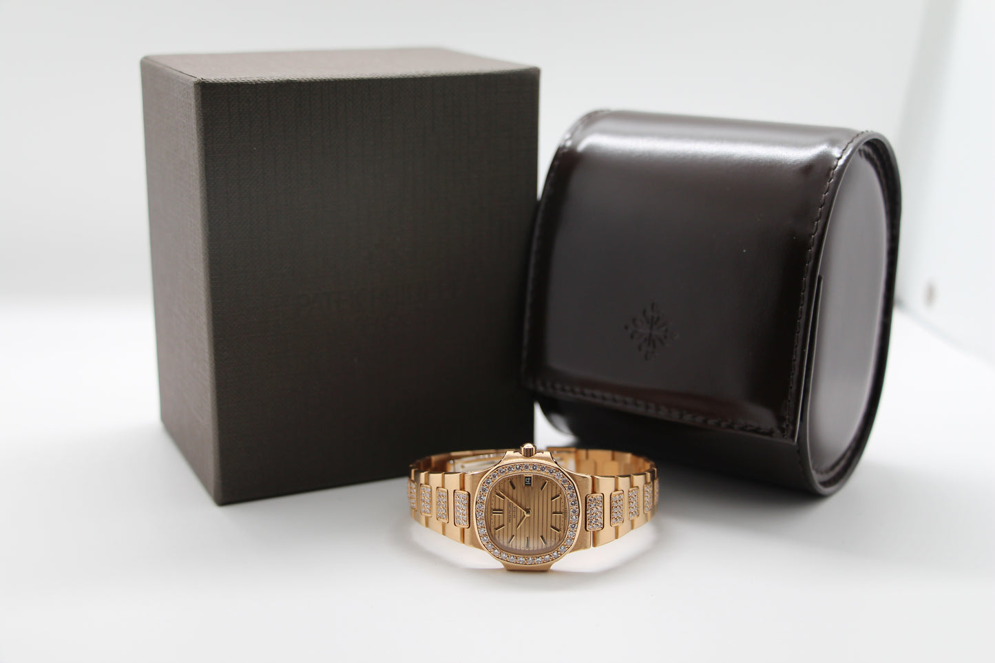 Patek Philippe Lady Nautilus 18K Gold Diamonds