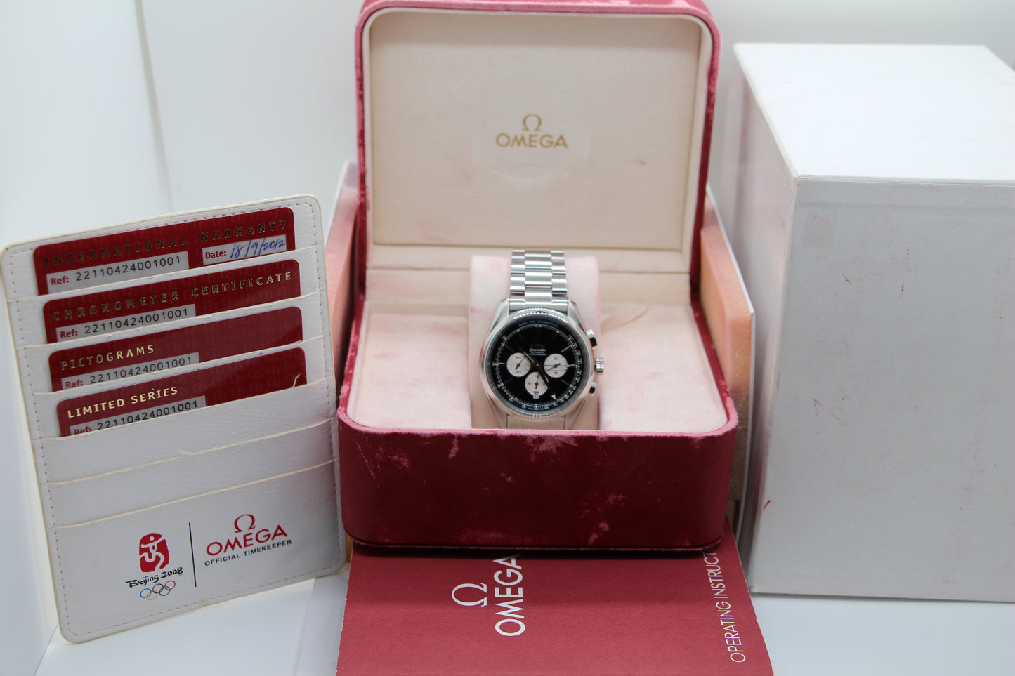 Omega Seamaster Aqua Terra Olympic Beijing 2008