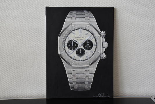 Acrylgemälde - Audemars Piguet Royal Oak