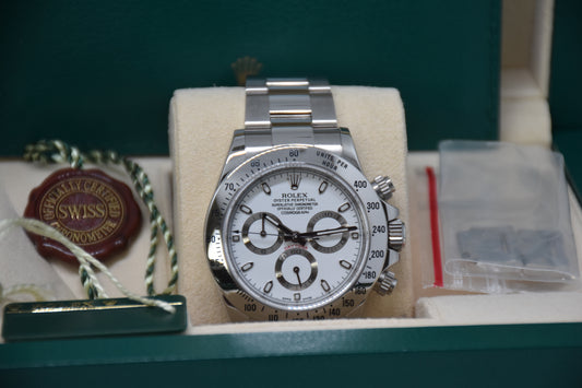 Rolex Daytona Weiss