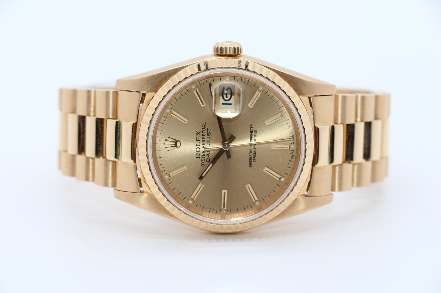 Rolex Datejust 36 18K Gold