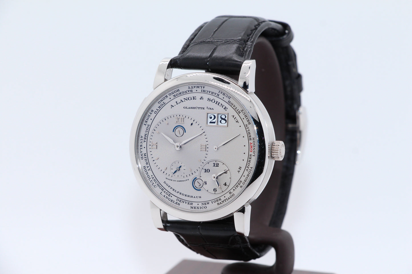 A. Lange & Söhne Lange Zeitzone Platin