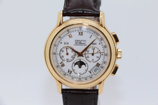Zenith Chronomaster Gelbgold