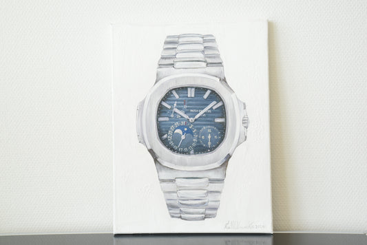 Ölgemälde auf Leinwand - Patek Philippe Nautilus