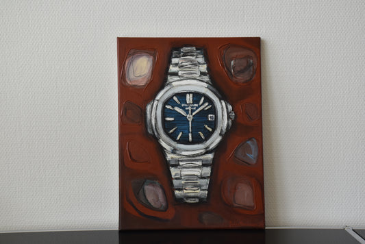 Ölgemälde auf Leinwand - Patek Philippe Nautilus