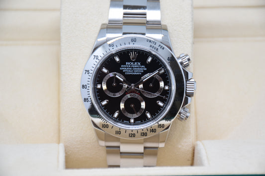Rolex Daytona Schwarz