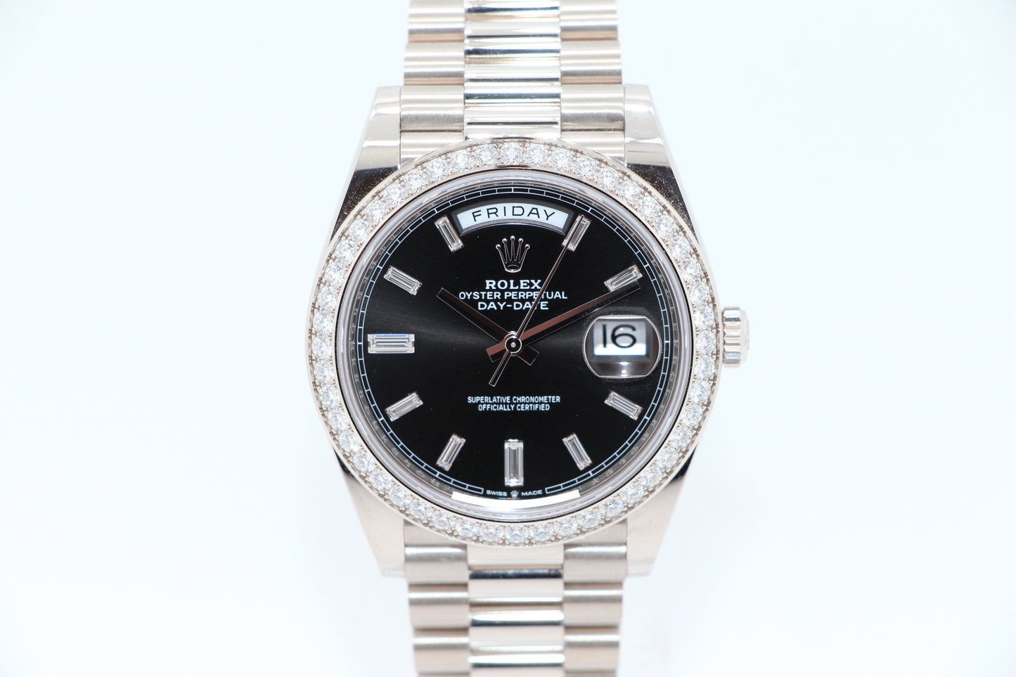 Rolex Day-Date 40 Baguette