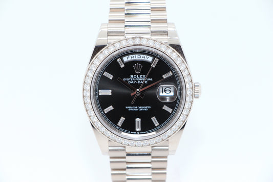 Rolex Day-Date 40 Baguette