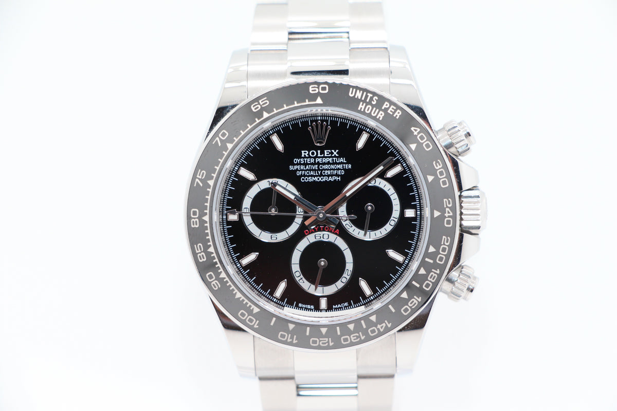 Rolex Daytona Schwarz