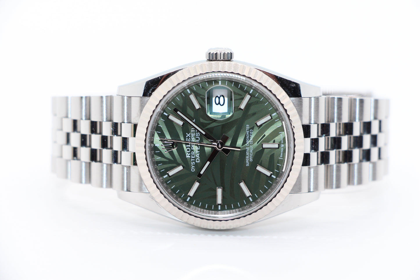Rolex Datejust 36 Green Palm