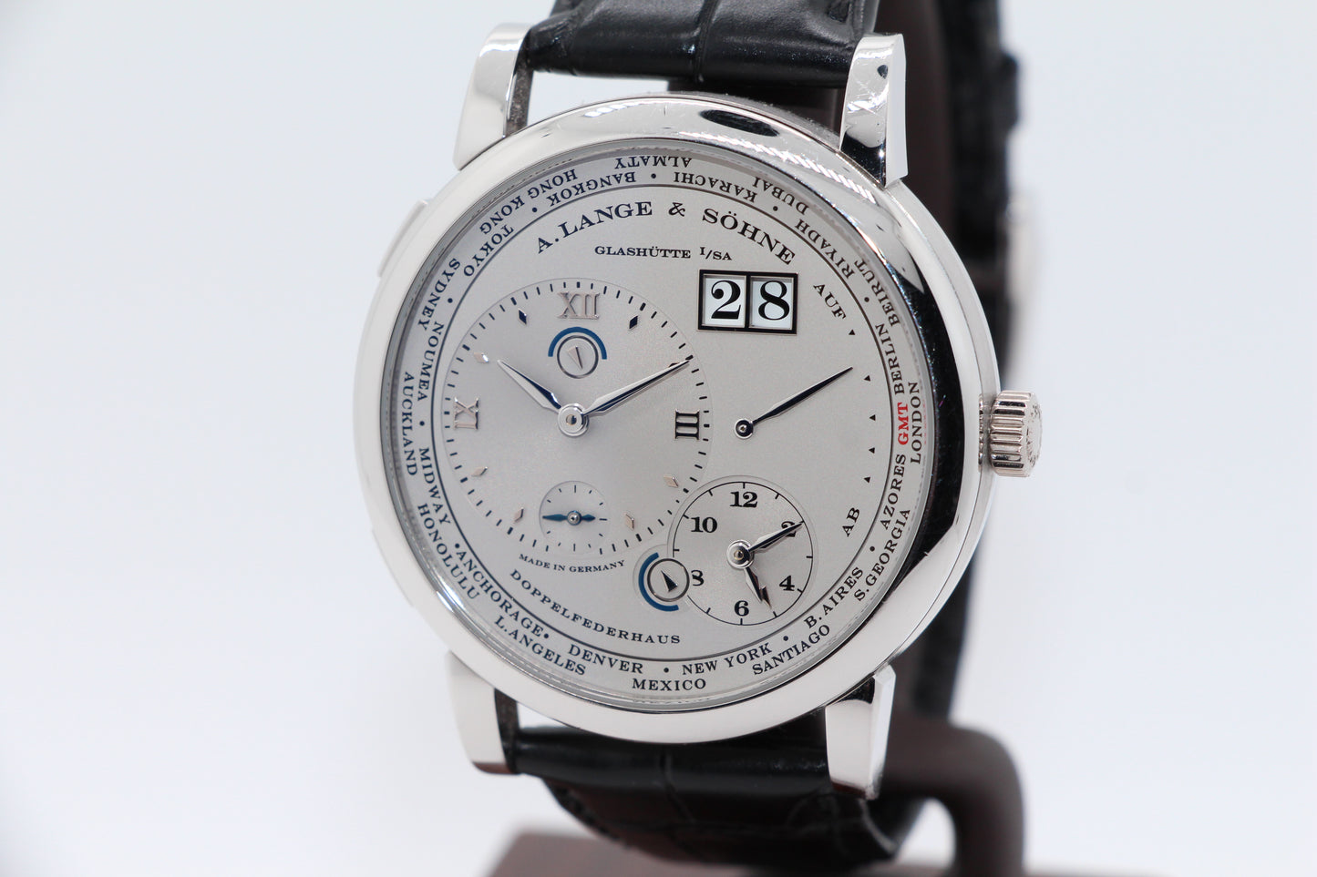 A. Lange & Söhne Lange Zeitzone Platin