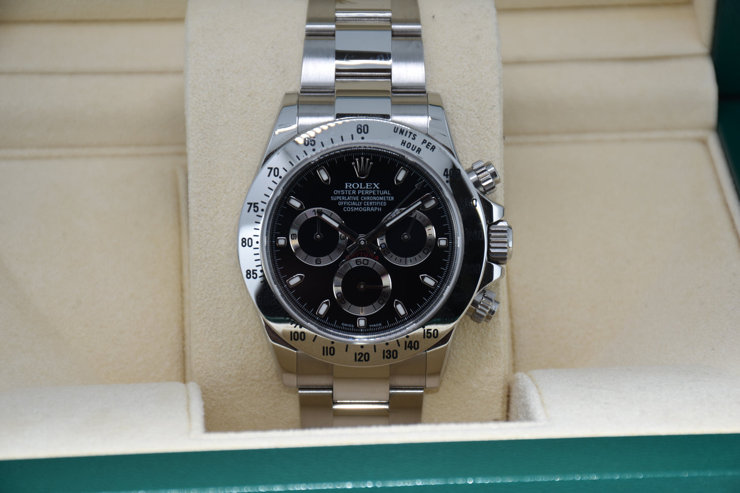 Rolex Daytona Schwarz