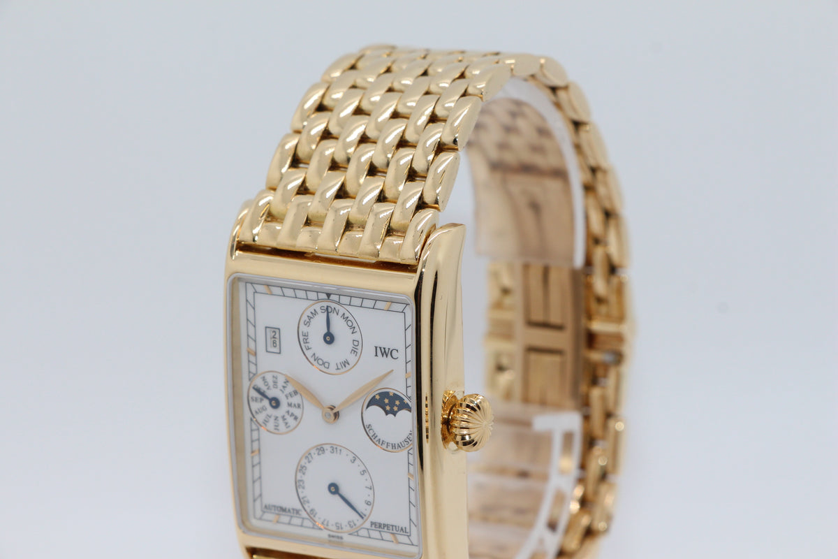 IWC Novecento Perpetual Calendar Gelbgold