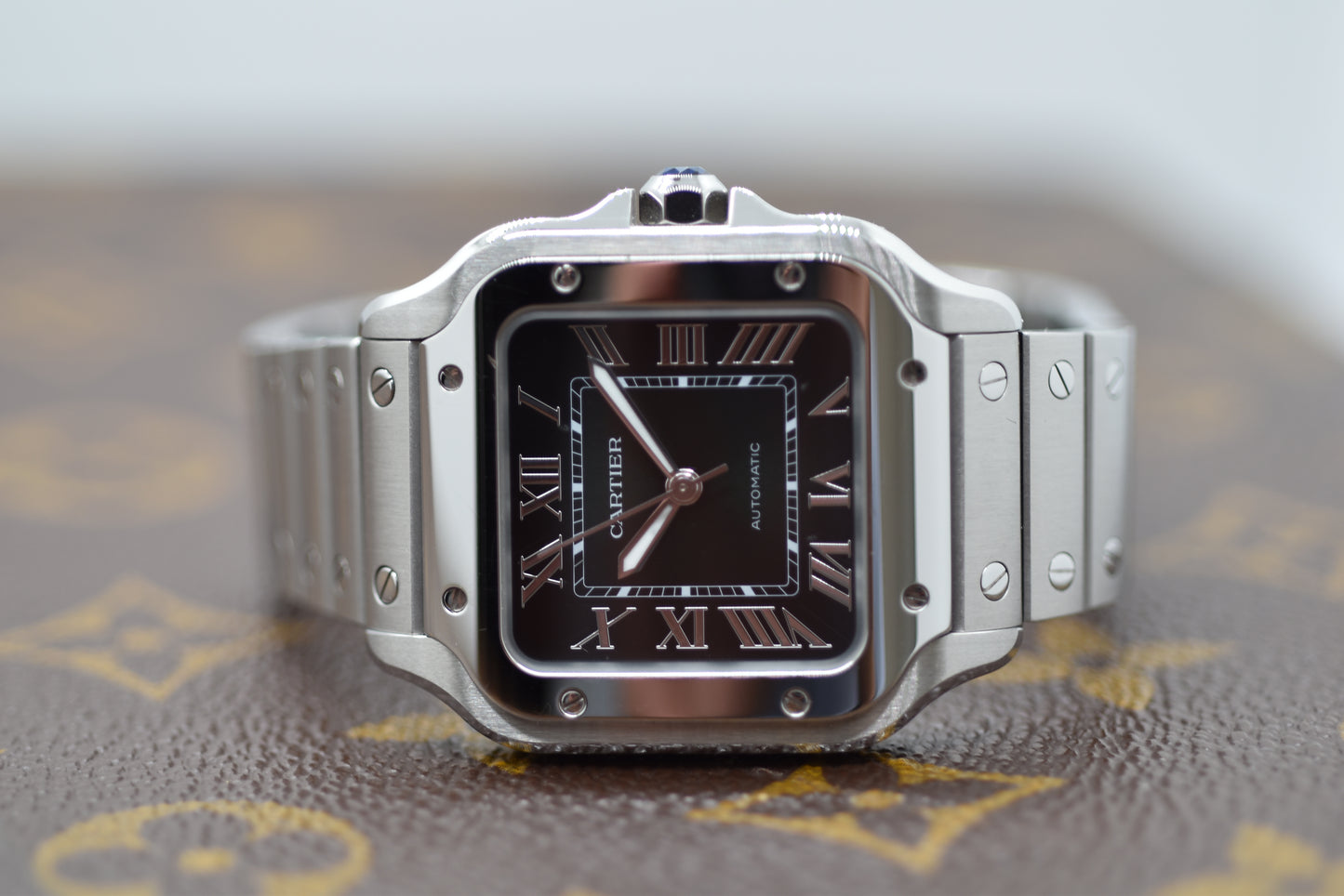 Cartier Santos Midsize Green