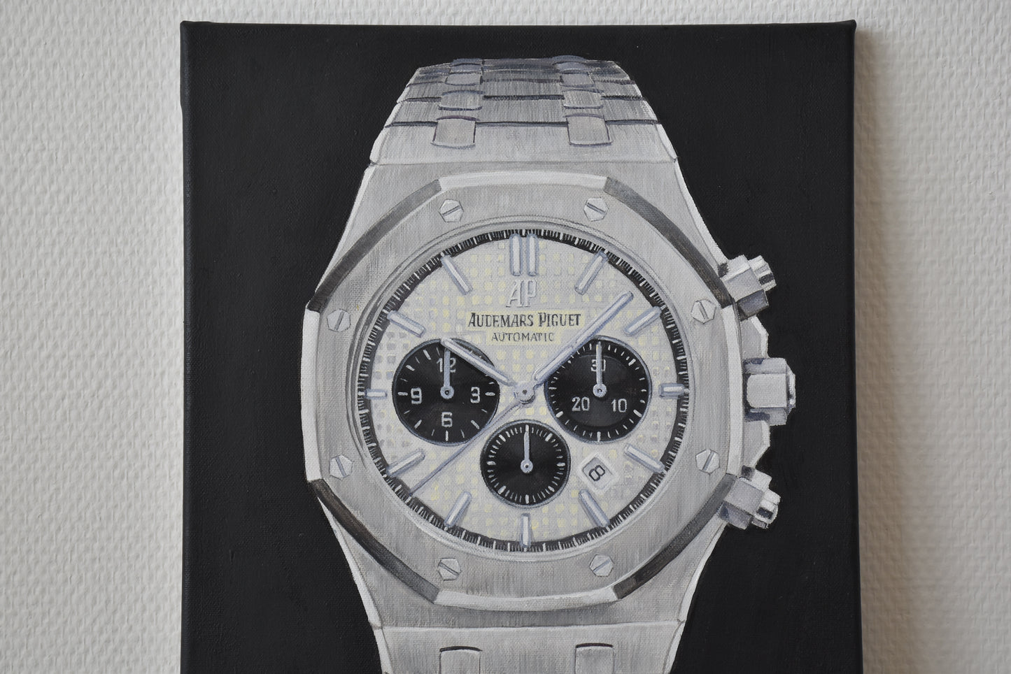 Acrylic painting - Audemars Piguet Royal Oak