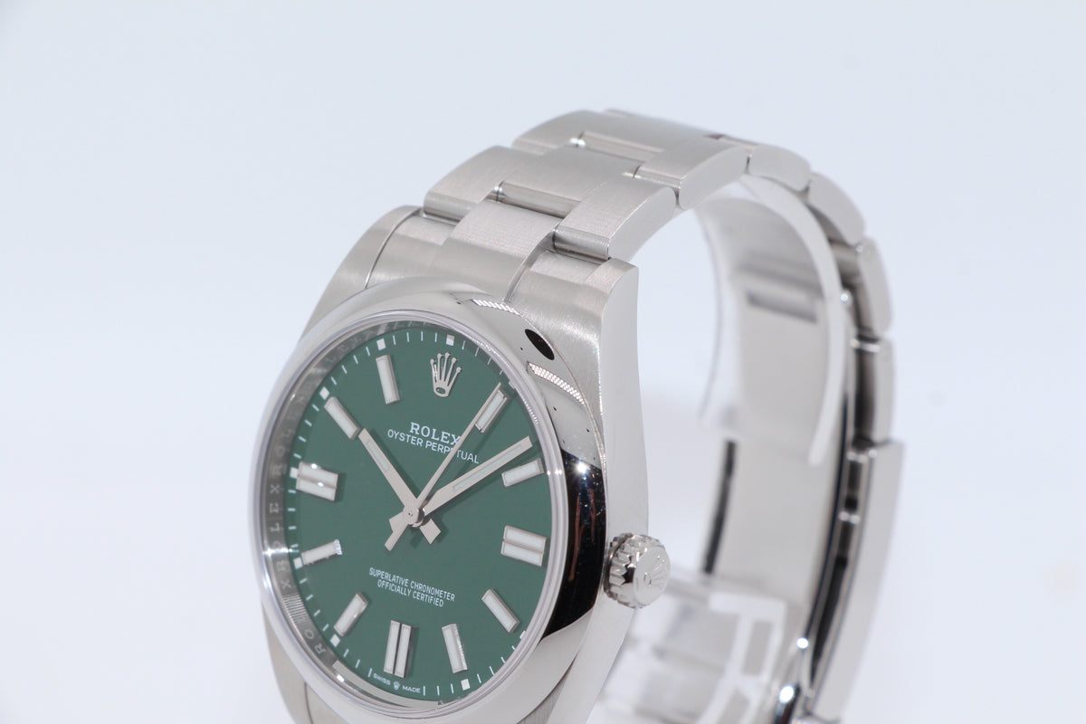 Rolex Oyster Perpetual 41 Grün