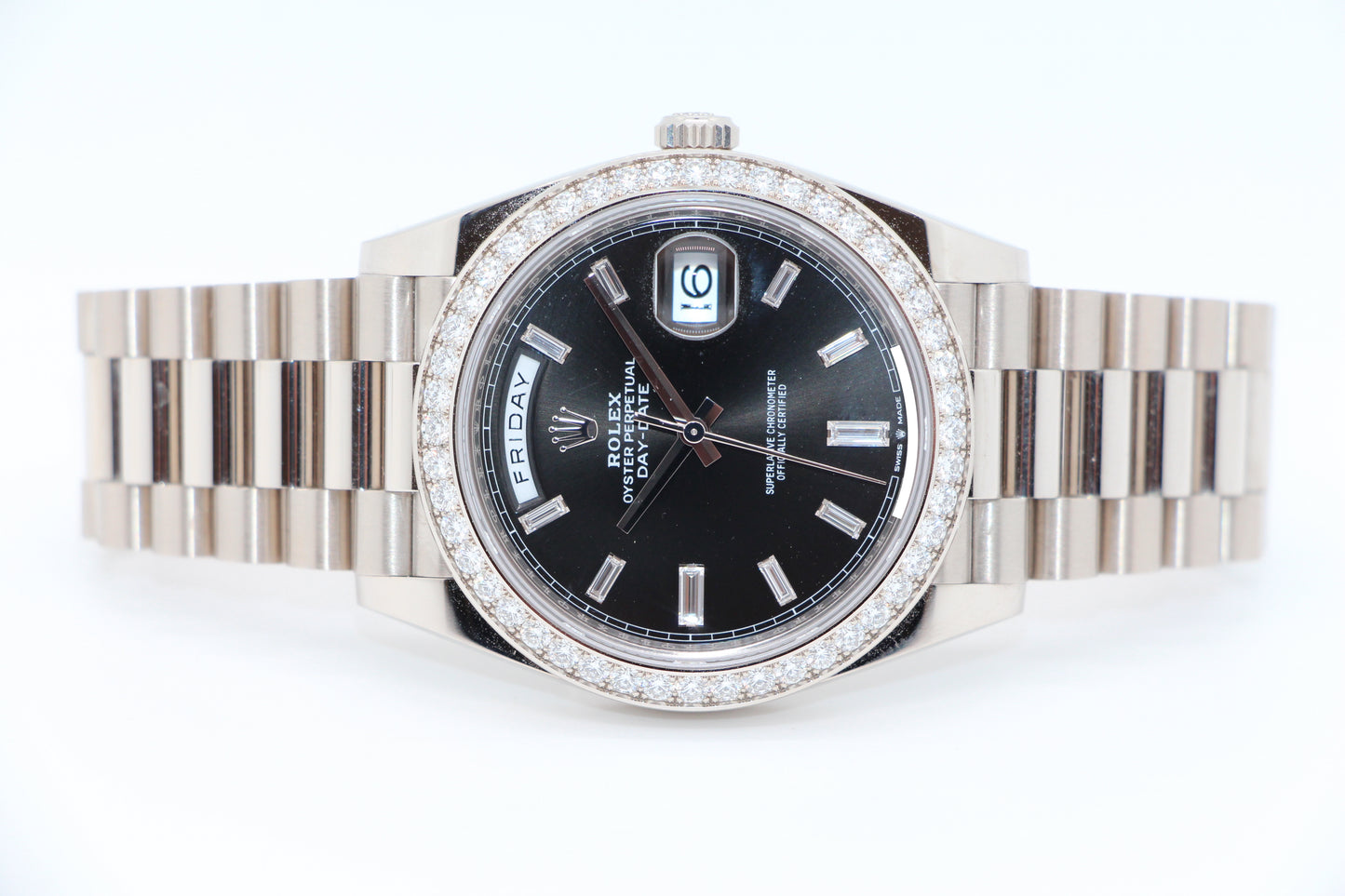 Rolex Day-Date 40 Baguette