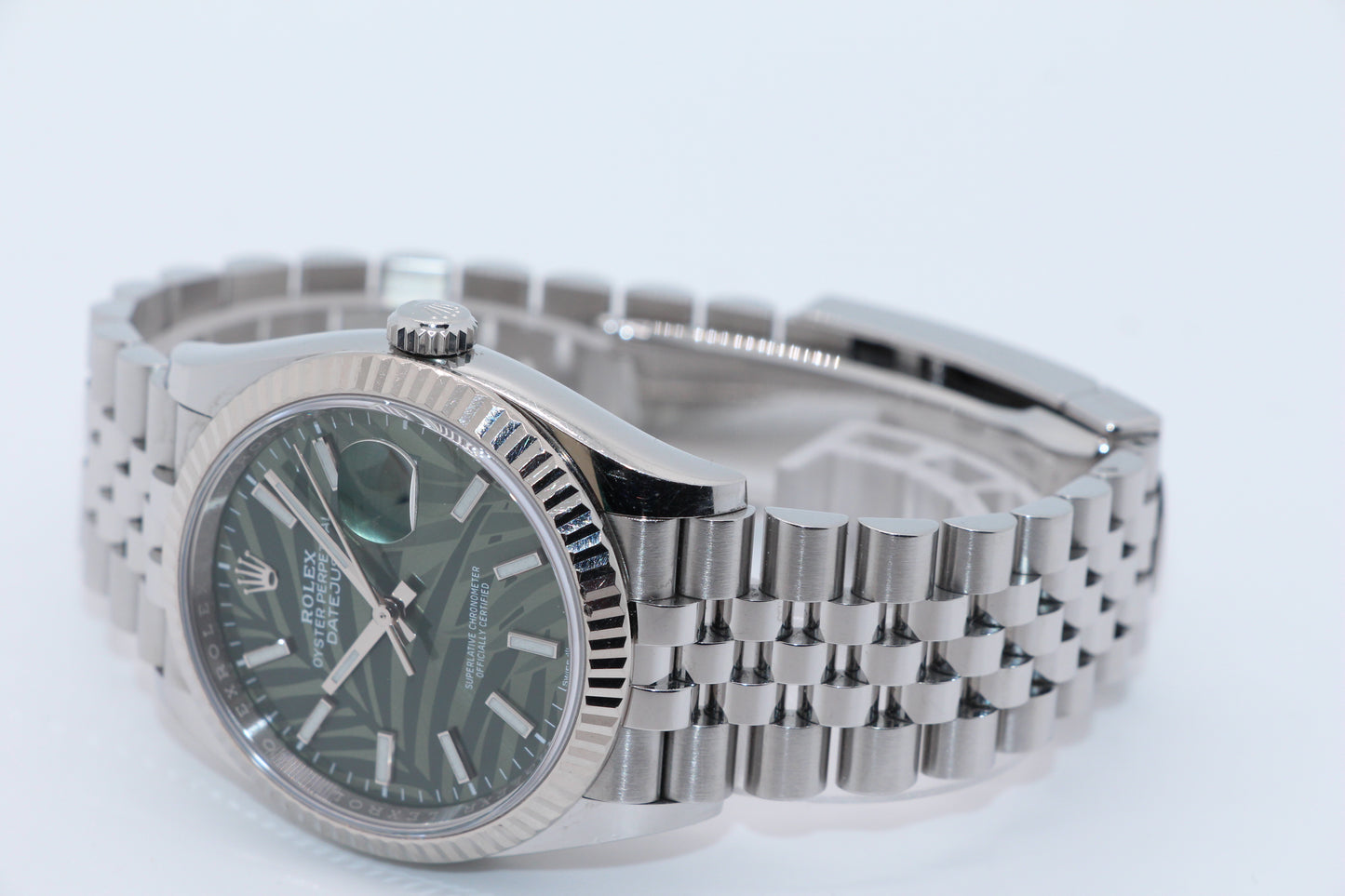 Rolex Datejust 36 Green Palm