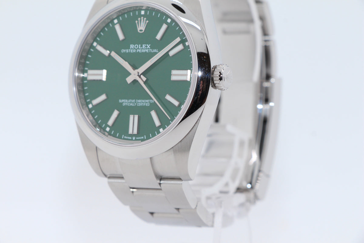 Rolex Oyster Perpetual 41 Grün