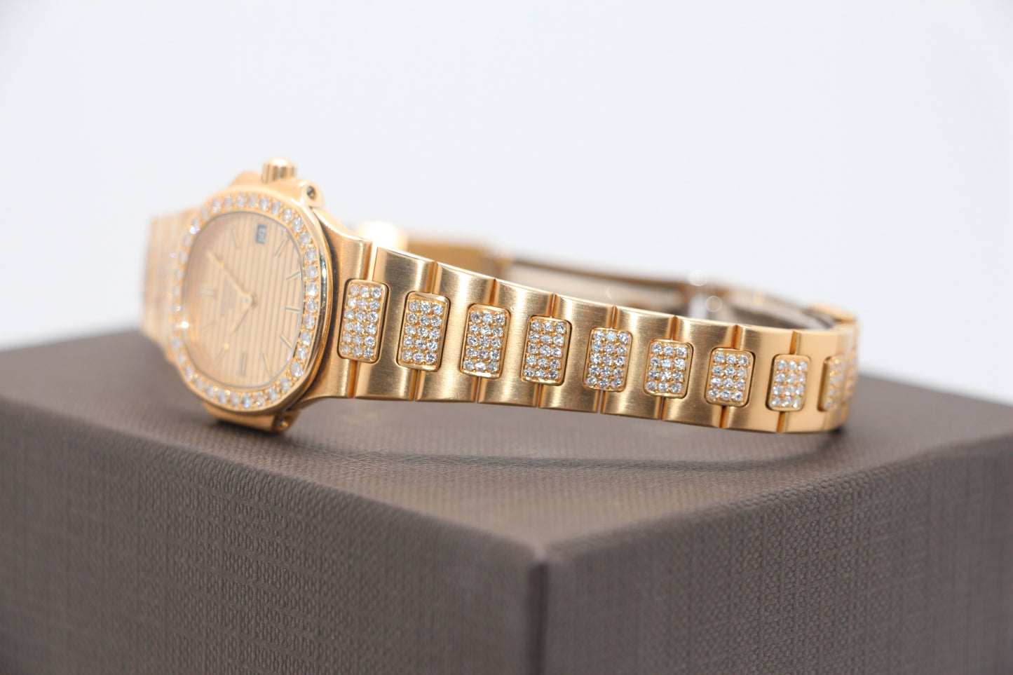 Patek Philippe Lady Nautilus 18K Gold Diamonds