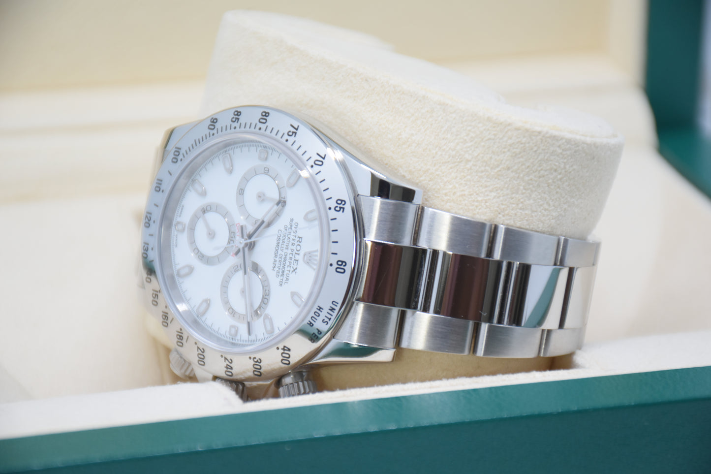 Rolex Daytona Weiss