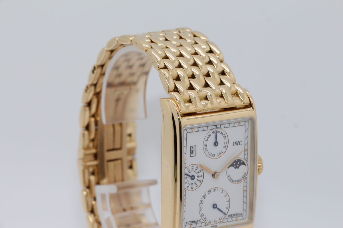 IWC Novecento Perpetual Calendar Gelbgold