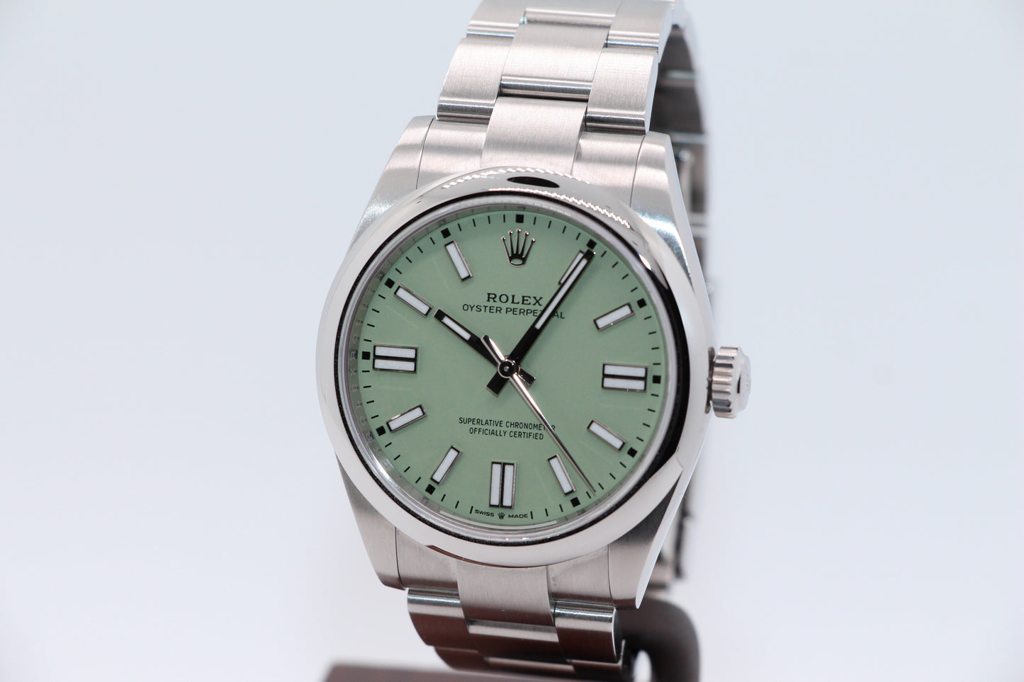 Rolex Oyster Perpetual 41 Pistachio Green