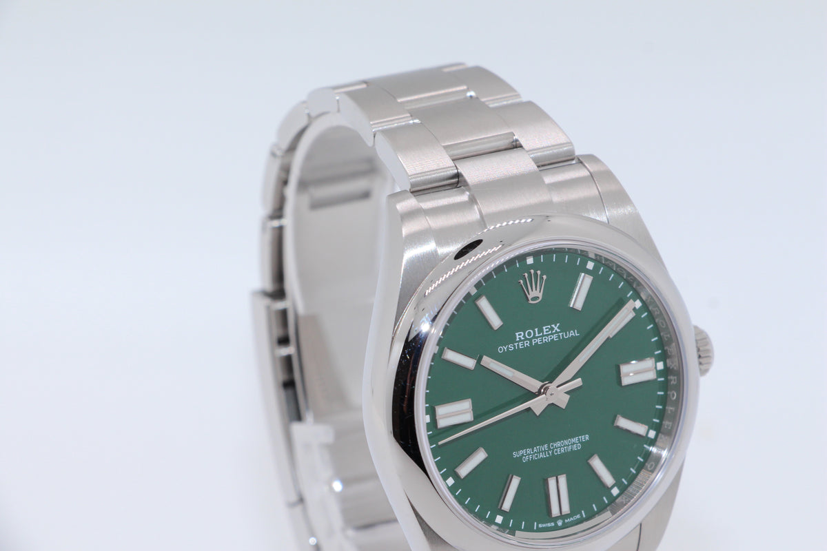 Rolex Oyster Perpetual 41 Grün