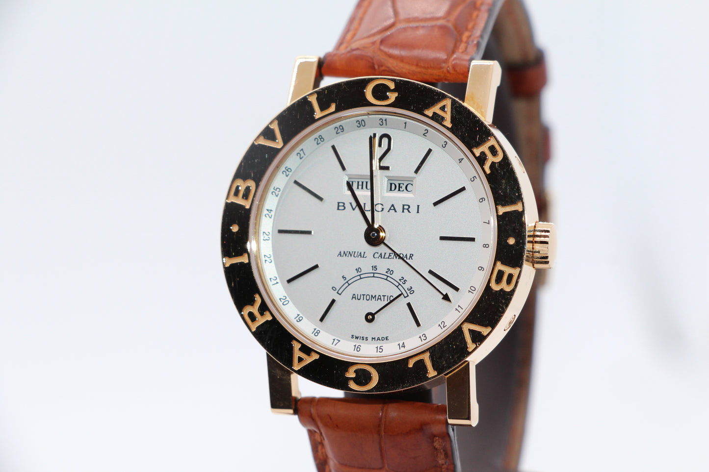 Bulgari Triple Date Annual Calendar Retrograde