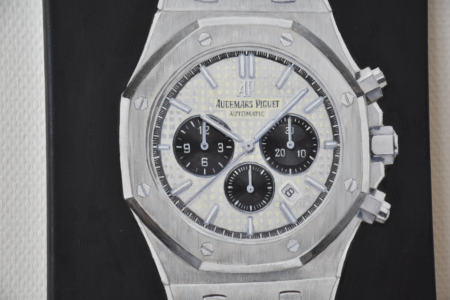 Acrylic painting - Audemars Piguet Royal Oak